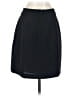 Club Monaco 100% Polyester Solid Black Formal Skirt Size 4 - photo 2