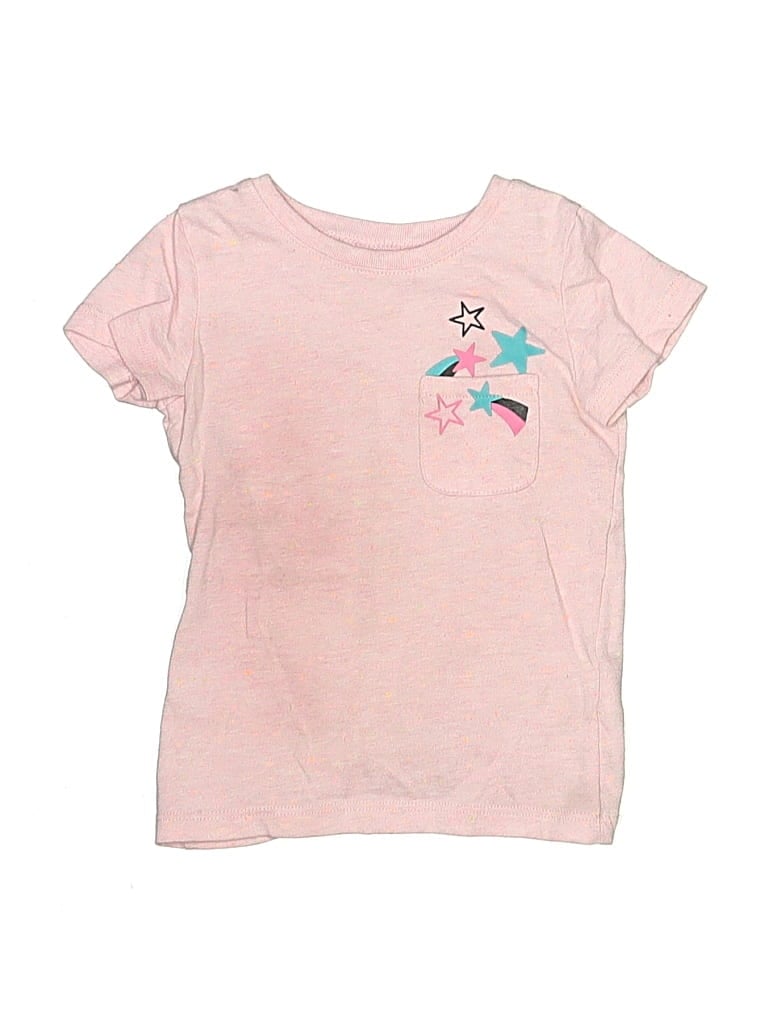 Pre-owned Andy & Evan Kids' Short Sleeve T-shirt In Pink