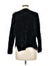 Cupio Metallic Black Pullover Sweater Size M - photo 2