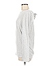 Coverstitched Metallic Silver Pullover Sweater Size M - photo 5