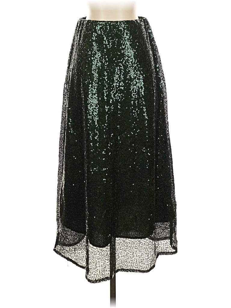 Pre-owned Unbranded Formal Skirt In Green