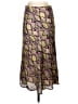 Leith 100% Polyester Animal Print Purple Casual Skirt Size XS - photo 1