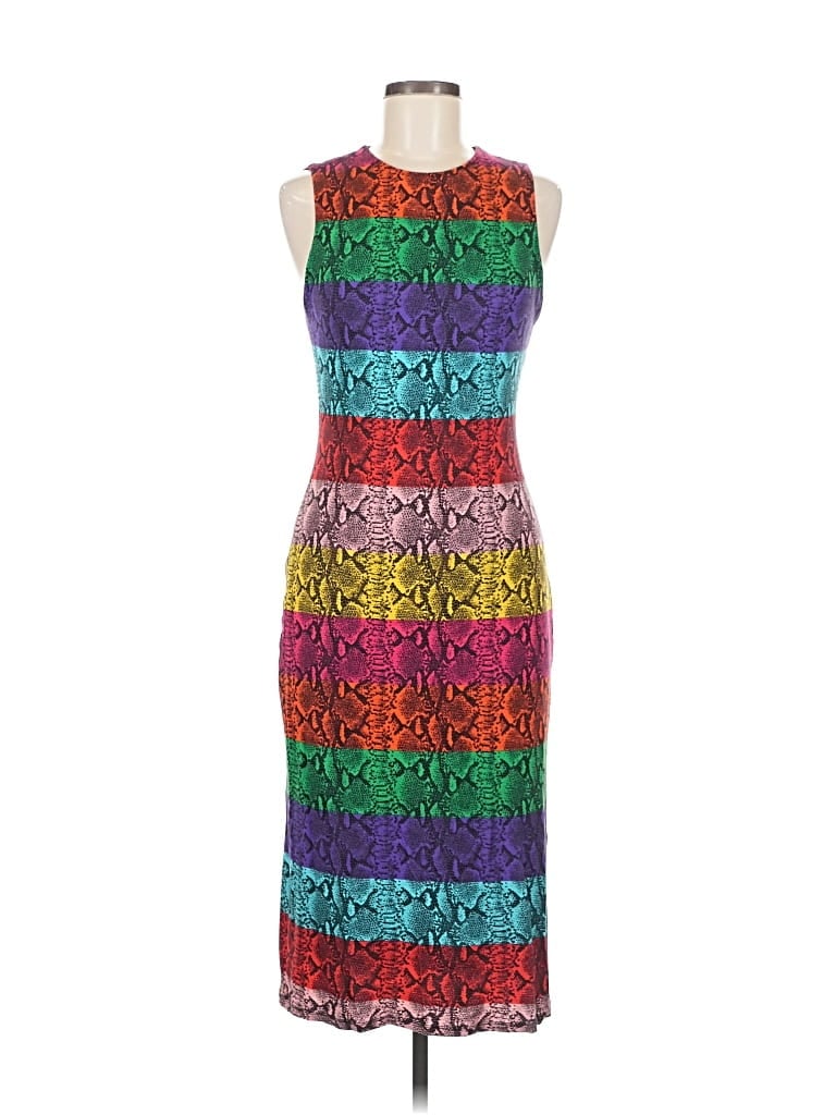 Pre-owned Alice And Olivia Alice + Olivia Cocktail Dress In Purple