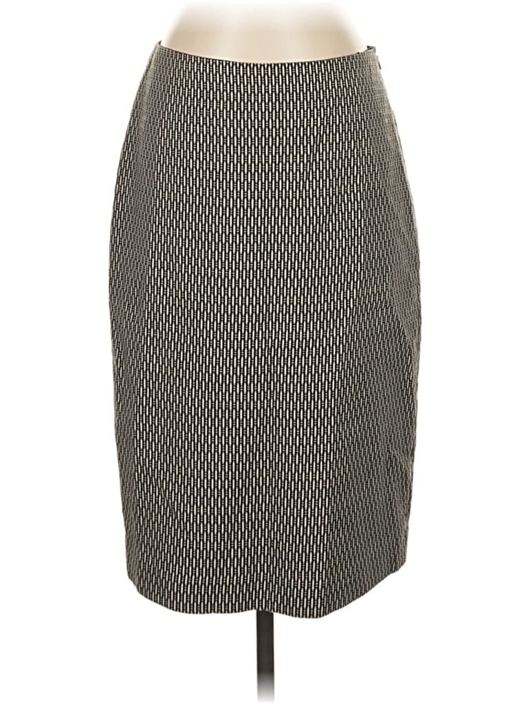 Pre-owned Dana Buchman Casual Skirt In Gray