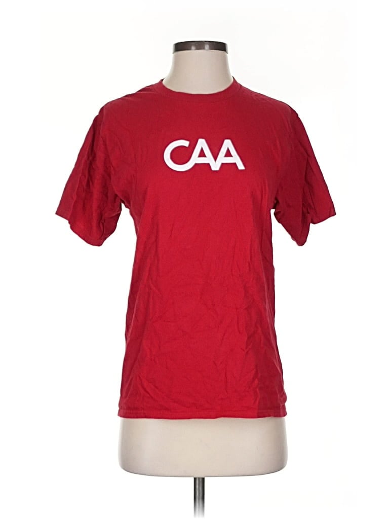 Pre-owned Assorted Brands Short Sleeve T-shirt In Red