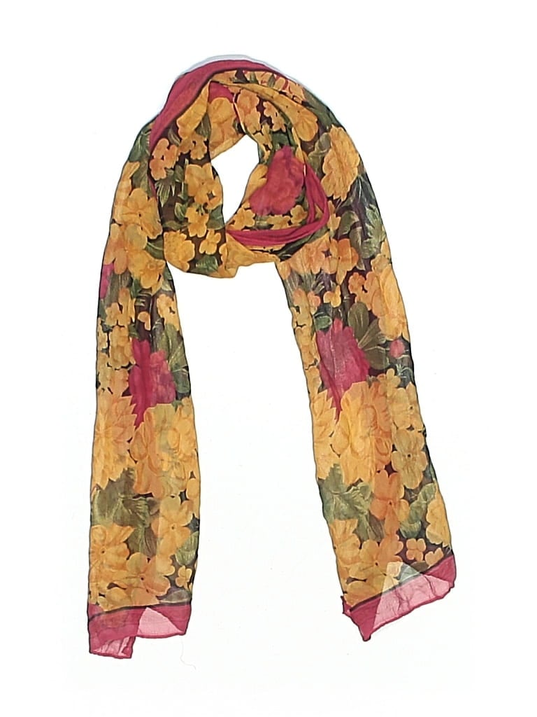 Pre-owned Assorted Brands Scarf In Pink