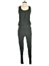 Monrow 100% Rayon Solid Green Jumpsuit Size S - photo 1
