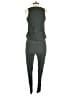 Monrow 100% Rayon Solid Green Jumpsuit Size S - photo 2