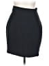 Cache 100% Acetate Solid Black Formal Skirt Size 10 - photo 1