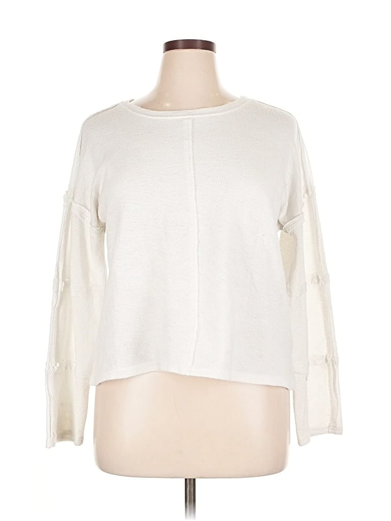 Pre-owned Very J Sweatshirt In White