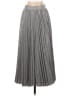 Storia 100% Polyester Metallic Silver Formal Skirt Size XS - photo 1