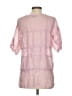 Vince. Pink Short Sleeve Blouse Size S - photo 2