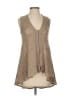 Comfy U.S.A. Tan Sleeveless Blouse Size XS - photo 1