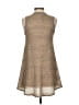 Comfy U.S.A. Tan Sleeveless Blouse Size XS - photo 2