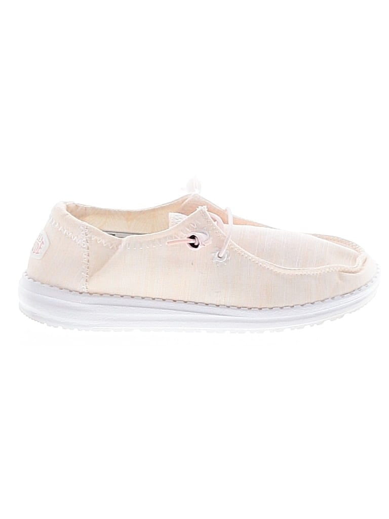 Pre-owned Hey Dude Flats In Orange