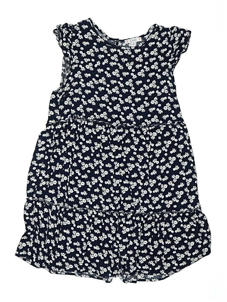 Pre-owned Assorted Brands Kids' Dress In Blue