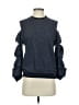 Prose & Poetry Blue Sweatshirt Size S - photo 1