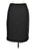 J.Crew 100% Cotton Chevron-herringbone Black Formal Skirt Size 10 - photo 1