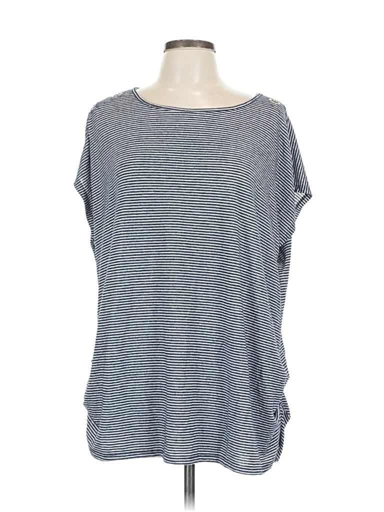 Pre-owned Love Scarlett Poncho In Blue