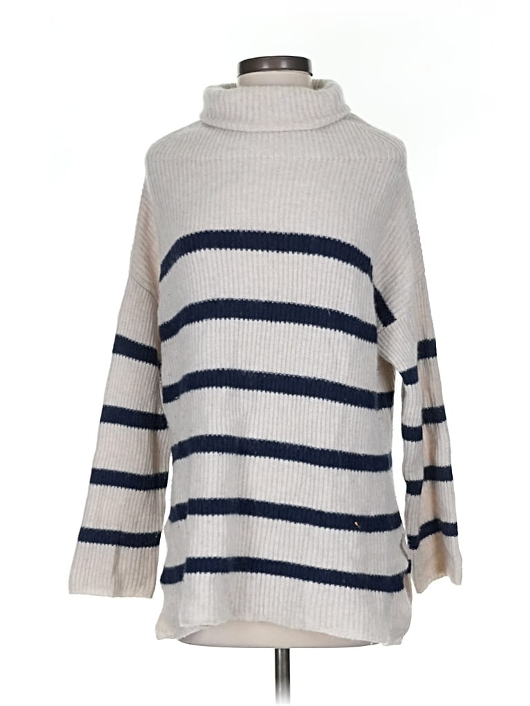 Pre-owned Autumn Cashmere Cashmere Pullover Sweater In Gray