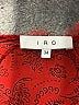 IRO 100% Viscose Red Long Sleeve Blouse Size EU (FR) 34 / US 2 - photo 7