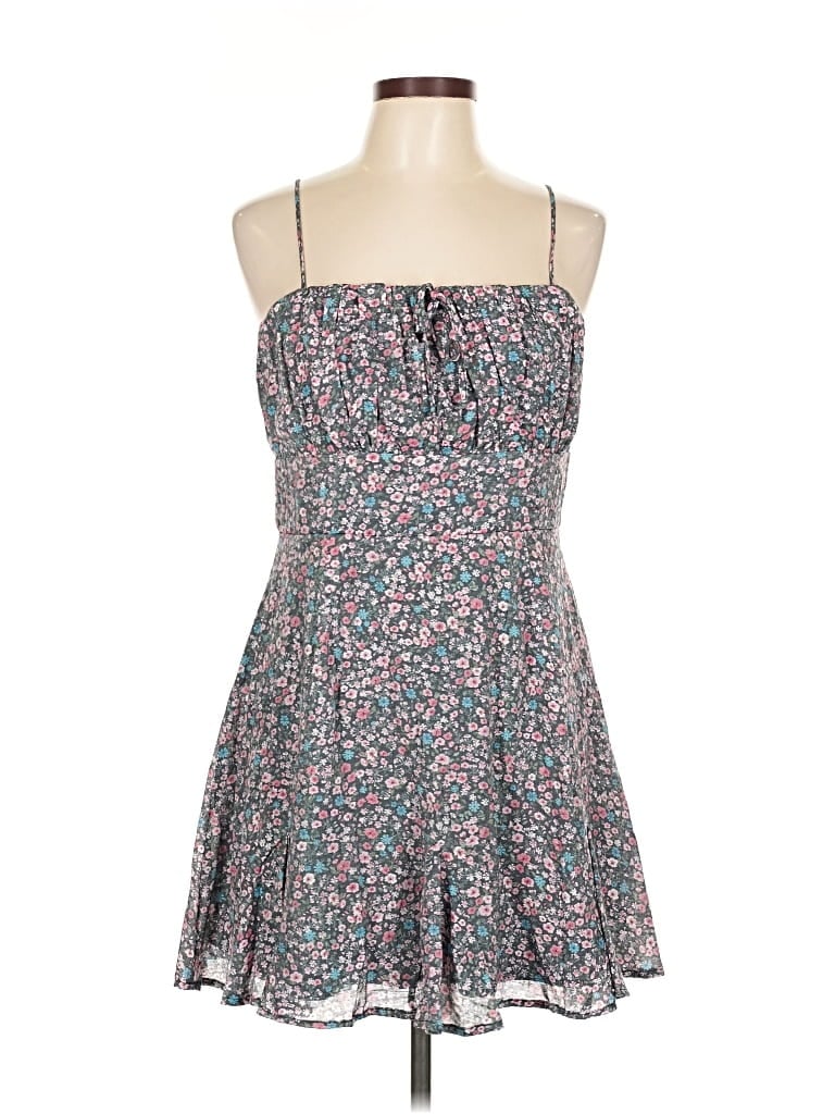 Pre-owned Mi Ami Cocktail Dress In Gray