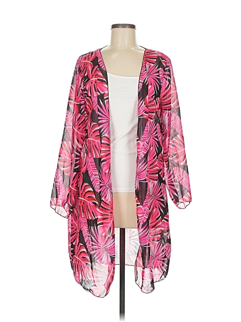 Pre-owned Unbranded Kimono In Pink