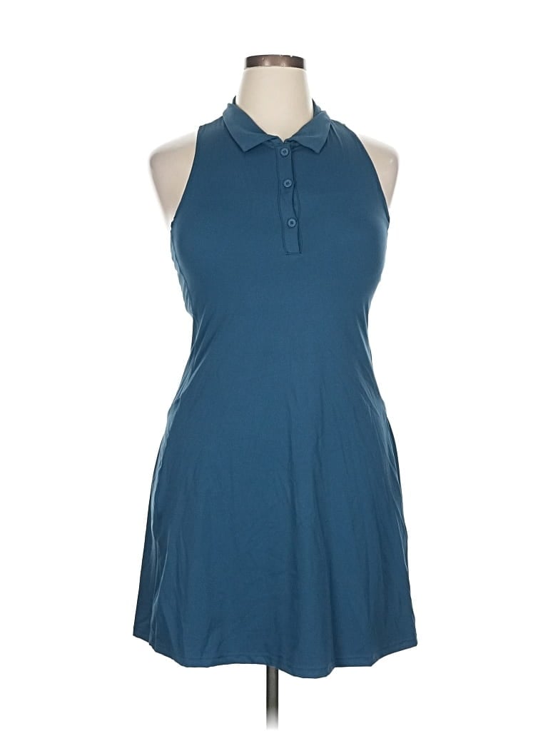 Pre-owned Iuga Casual Dress In Blue