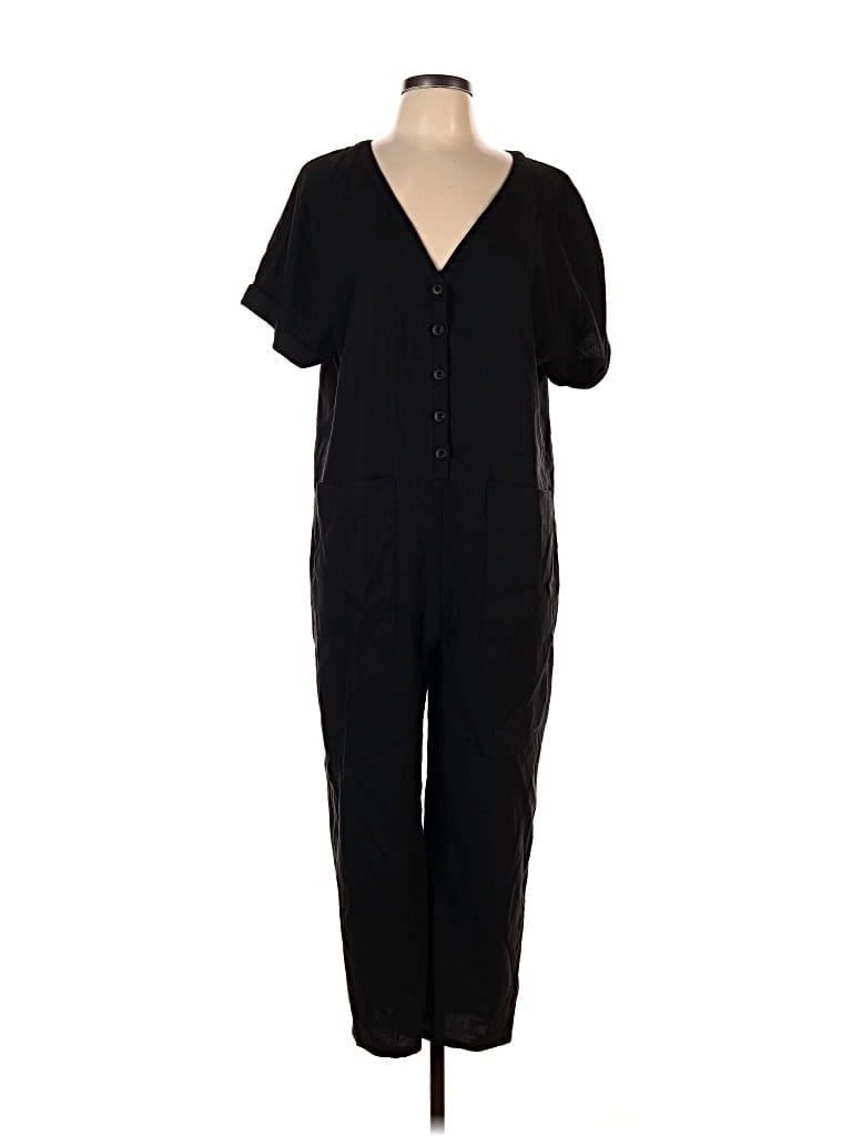Pre-owned Le Lis Jumpsuit In Black