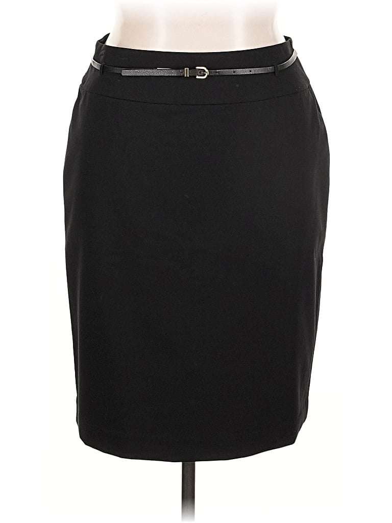 Pre-owned Liz Claiborne Career Formal Skirt In Black