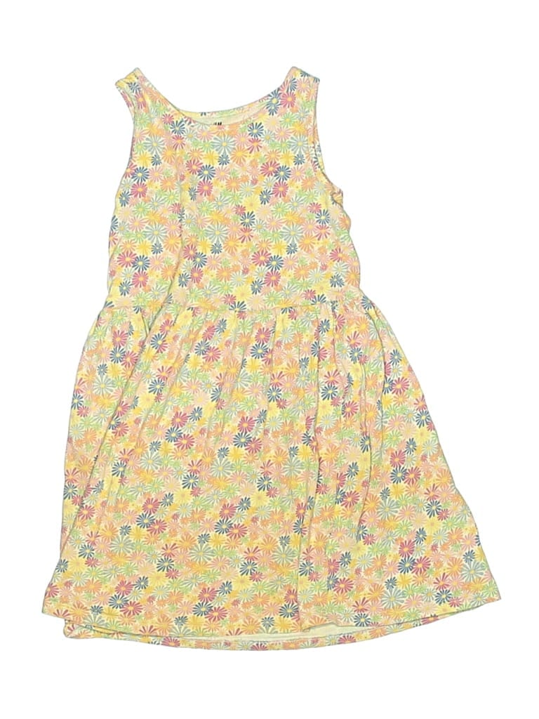 Pre-owned H&m Kids' Dress In Yellow