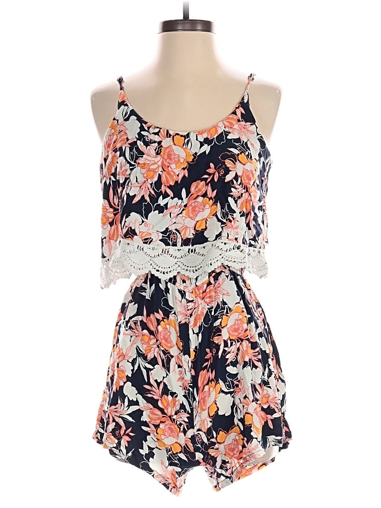 Pre-owned Charlotte Russe Romper In Orange