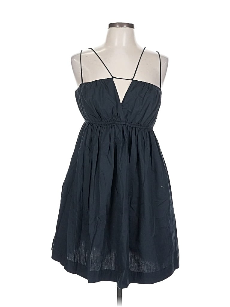 Pre-owned Abercrombie & Fitch Sleeveless Top Blue Halter Neckline Tops