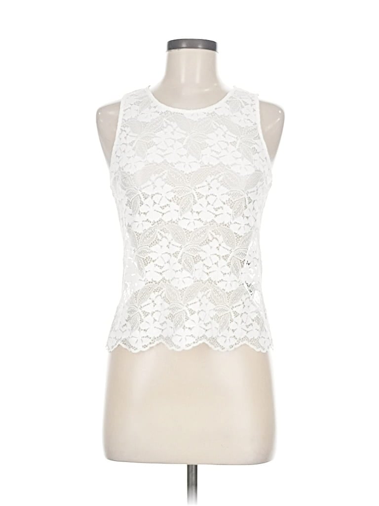 The Kooples Sleeveless Blouse In White