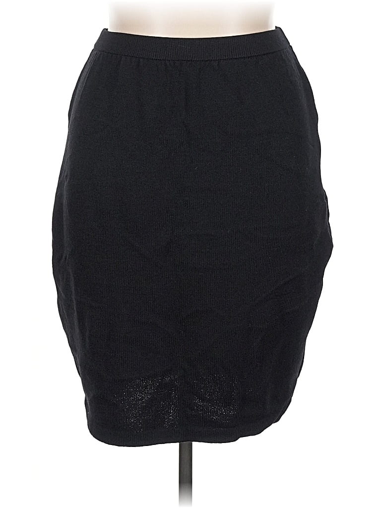 Pre-owned St John Casual Skirt In Black