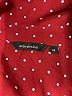 Wardrobe 100% Polyester Polka Dots Burgundy Long Sleeve Blouse Size XS - photo 7