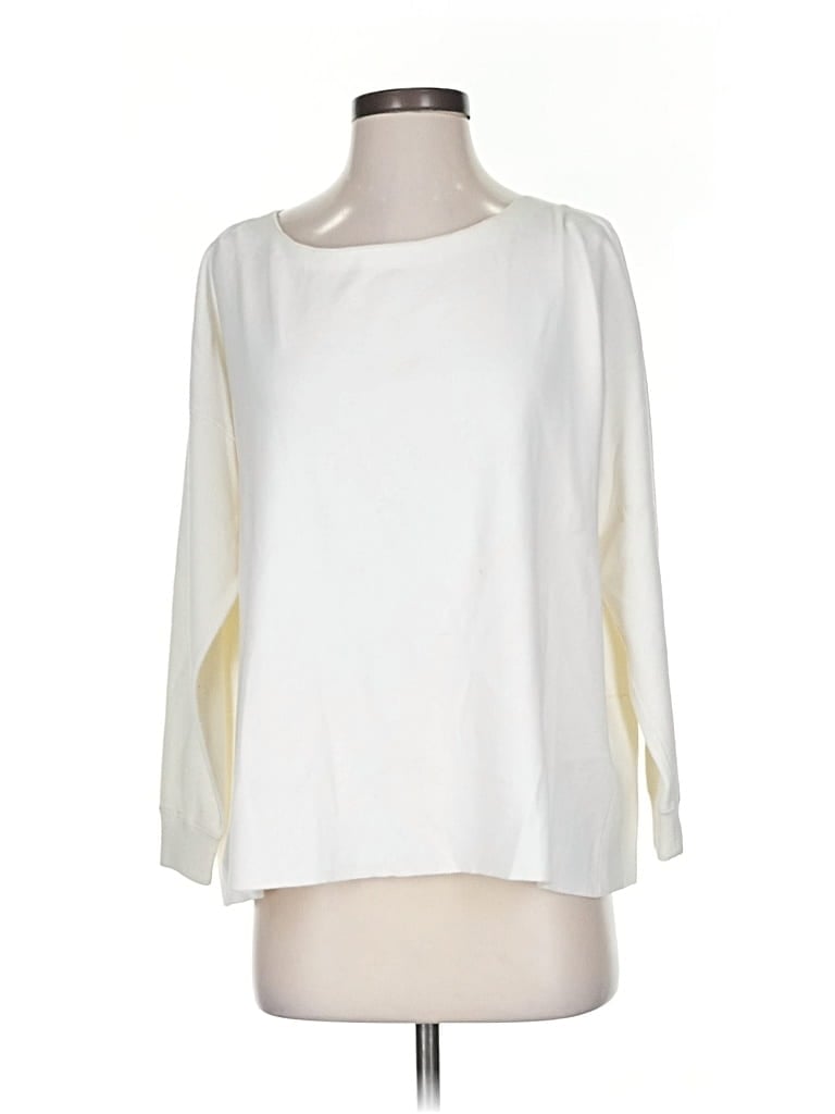 Pre-owned Alice And Olivia Alice + Olivia Cardigan Sweater In White