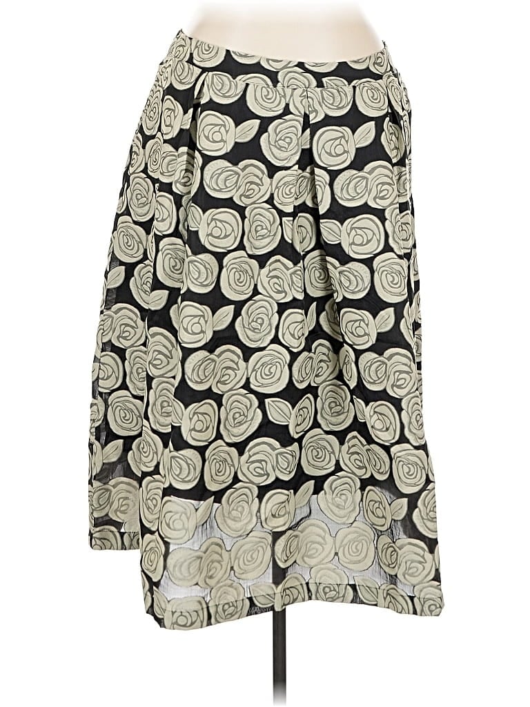 Pre-owned Who What Wear Casual Skirt In Gray