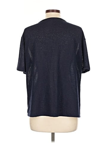 Violeta by Mango Short Sleeve Henley (view 2)