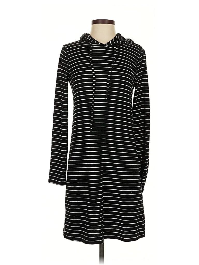 Pre-owned Lou & Grey Casual Dress In Black