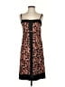 Parameters Animal Print Brown Cocktail Dress Size 2 - photo 1