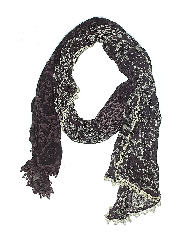 Pre-owned Unbranded Scarf In Purple