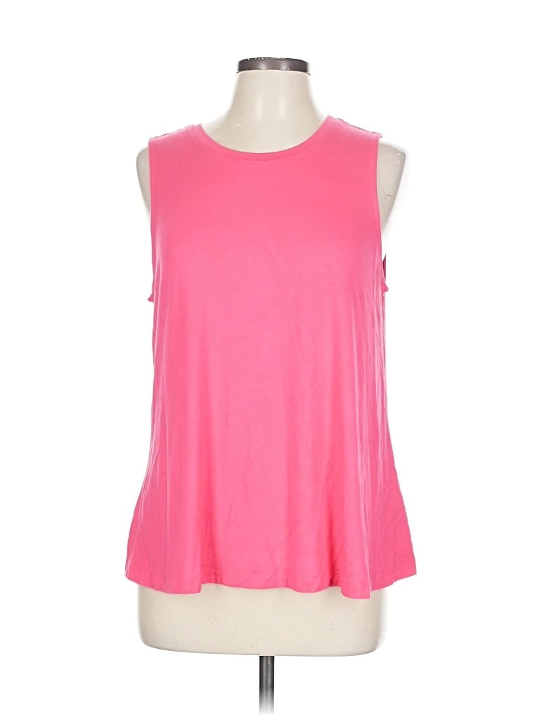 Pre-owned Liverpool Los Angeles Sleeveless T-shirt In Pink