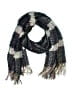 Unbranded Tweed Black Blue Scarf One size - photo 1