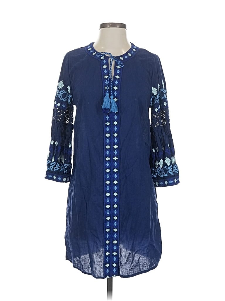 Pre-owned Vineyard Vines Casual Dress In Blue