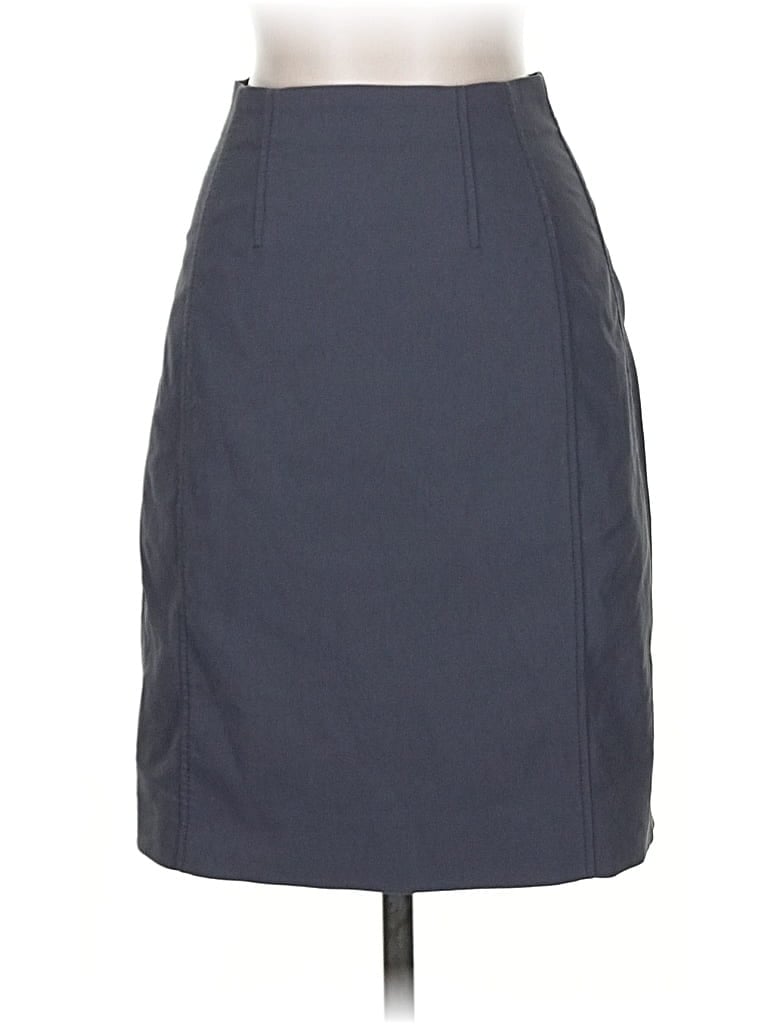 Pre-owned Mm. Lafleur Formal Skirt In Gray