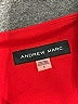 Andrew Marc Color Block Red Cocktail Dress Size 8 - photo 7