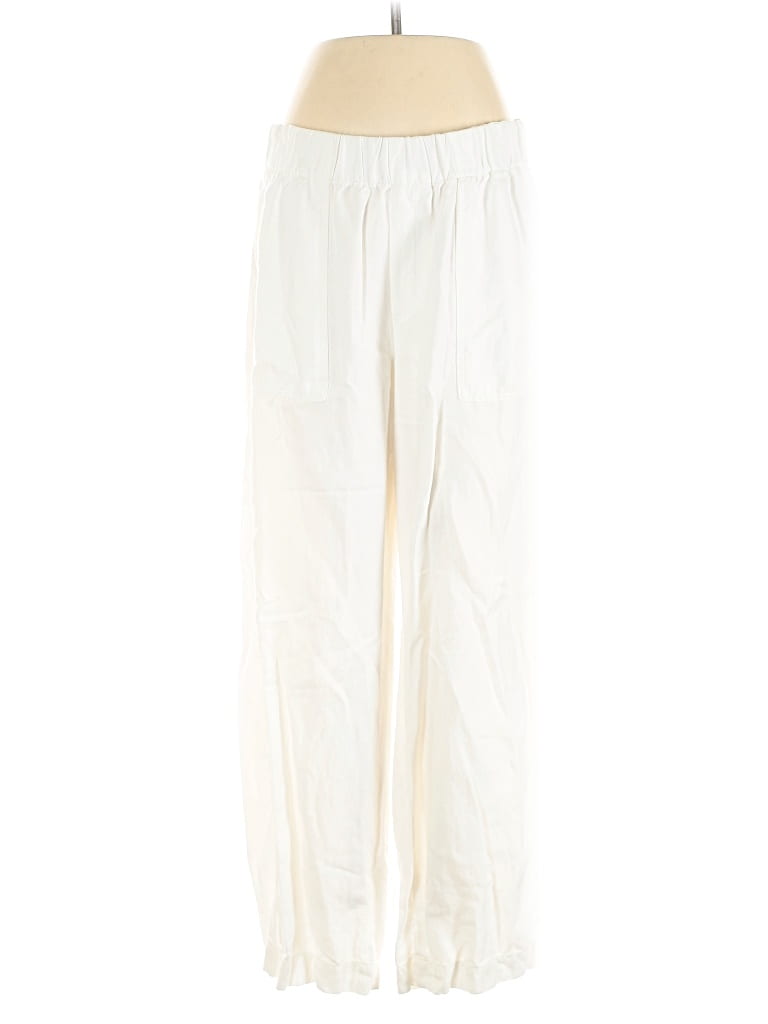 Pre-owned Banana Republic Casual Pants In White
