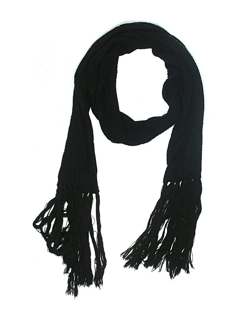 Pre-owned Express Scarf In Black