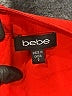 Bebe 100% Lyocell Solid Red Romper Size 0 - photo 4